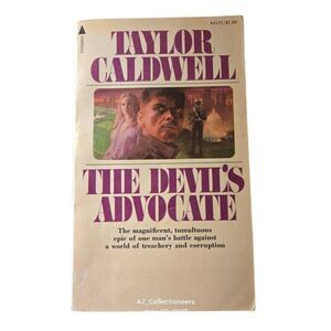 The Devil's advocate by Taylor Caldwell - pyramid books